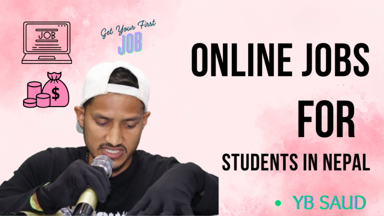 Top Online Jobs for Students in Nepal (No Investment Required)